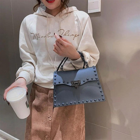 Chic PU Leather Sling Bag - MANDOTOS