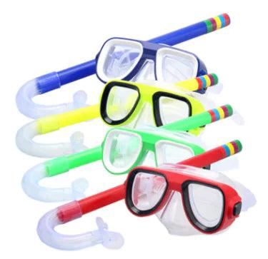Children's ClearView Snorkel Kit: Tough Mask & Tube - MANDOTOS