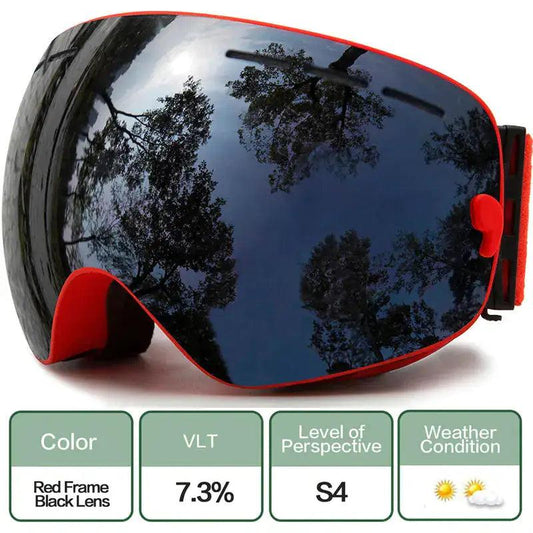 ClearView Anti - Fog Ski Goggles - MANDOTOS