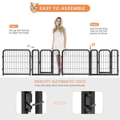 Compact Pet Playpen for Small Animals - MANDOTOS