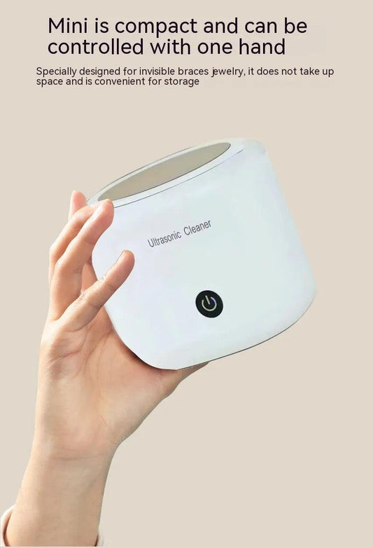 Compact Ultrasonic Denture Washer - MANDOTOS