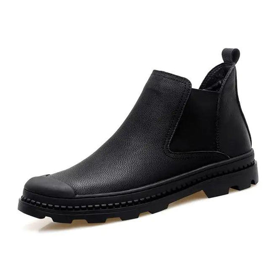 Cozy Leather Footwear - MANDOTOS