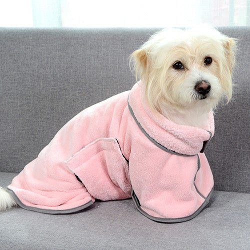 Quick-drying Pet Absorbent Towel Dog Bathrobe Pet Dog Bath Towel For Dogs Cats Microfiber Absorbent Pet Drying Towel Pet Supplies Pet Products - MANDOTOS