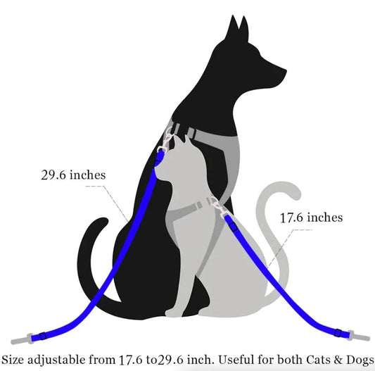 Dual Pet Car Safety Belts - MANDOTOS