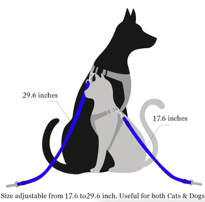 Dual Pet Car Safety Belts - MANDOTOS