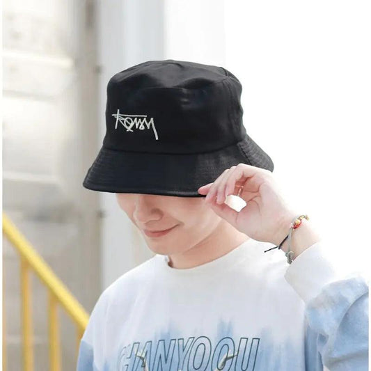 Dual-Style Men's Hawaiian Bucket Hat - MANDOTOS