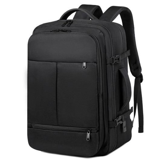 Large Capacity Backpack For Women Men Multiple Pockets And Zippers Versatile Computer Bags Business Travel Backpack - MANDOTOS