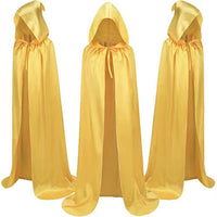 Halloween Cloak Costumes Wizard Cloak For Children Hooded Capes Mantle Black Party Decoration - MANDOTOS