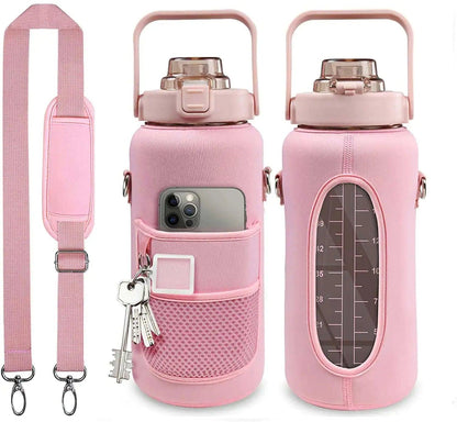 64oz Motivational Hydration Bottle - MANDOTOS