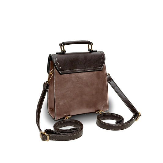 Executive Bee Business Leather Backpack - MANDOTOS