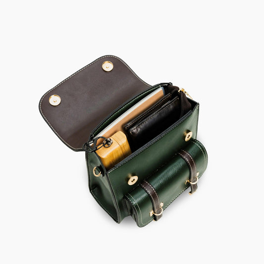 Executive Bee Business Leather Backpack - MANDOTOS