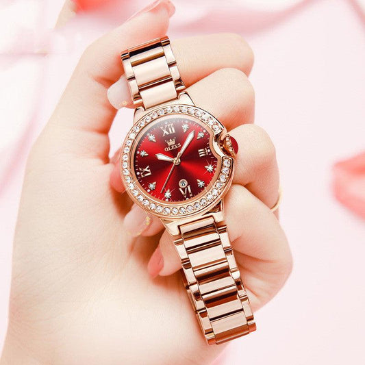 Explosions Waterproof Ladies Watch Women - MANDOTOS