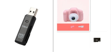 X2 HD Mini Cartoon Kids Digital Camera - MANDOTOS
