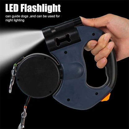 Flexi Dual-Dog Retractable Leash - MANDOTOS