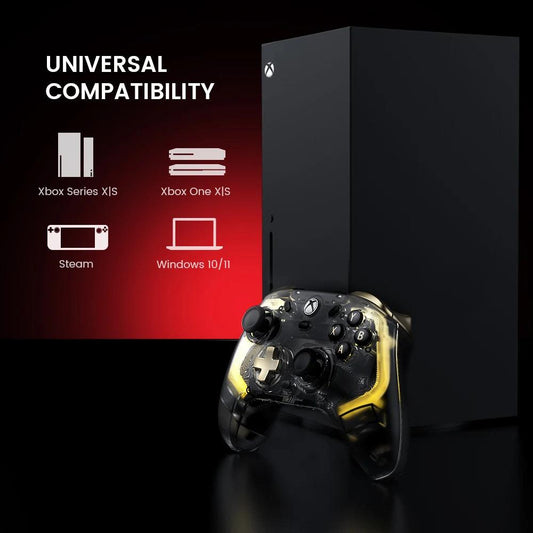 GameSir Kaleid Xbox Controller Wired Gamepad for Xbox Series X, Xbox Series S, Xbox One game console, with Hall Effect Joystick - MANDOTOS