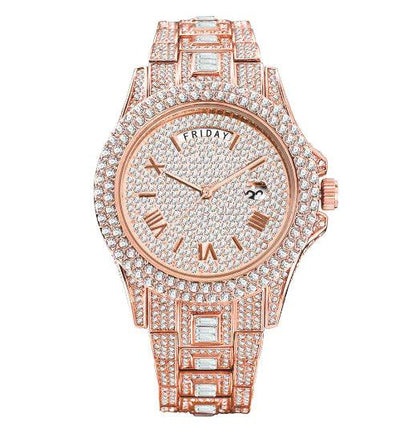 Gentlemen's Gold Luxe Watch - MANDOTOS