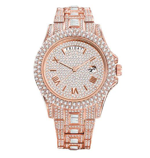 Gentlemen's Gold Luxe Watch - MANDOTOS