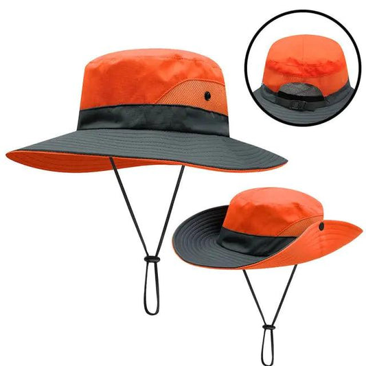 Girls' Ponytail UV Shield Sun Hat - MANDOTOS