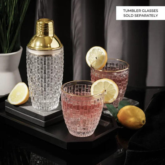 Glass Cocktail Shaker Kit - MANDOTOS