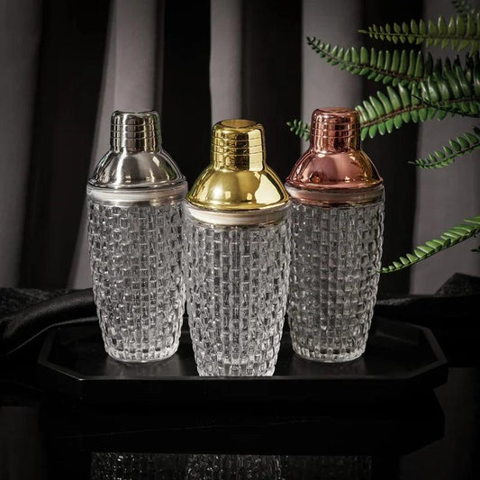 Glass Cocktail Shaker Kit - MANDOTOS