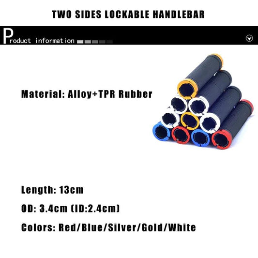 Alloy Superior Comfort Bike Grips - MANDOTOS