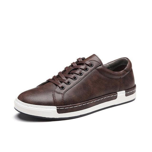 Handmade Men Shoes Casual Trainer Closed - MANDOTOS