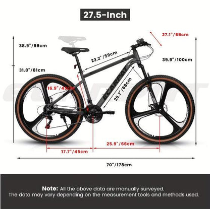 High-carbon Steel Frame Fork Bike - MANDOTOS