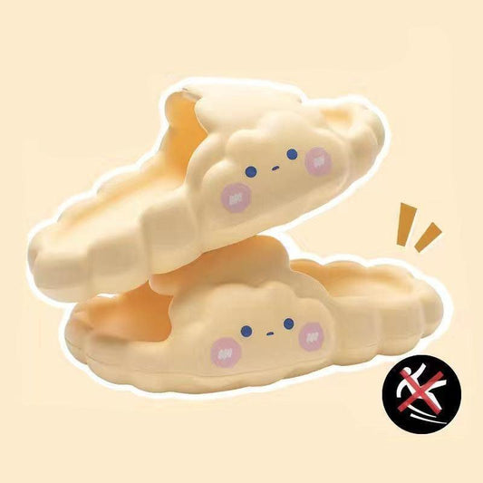 Home Bathroom Bathing Cloud Slippery Slippers - MANDOTOS