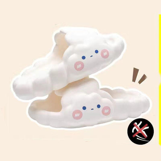 Home Bathroom Bathing Cloud Slippery Slippers - MANDOTOS