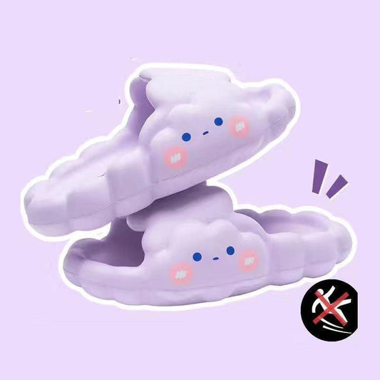 Home Bathroom Bathing Cloud Slippery Slippers - MANDOTOS