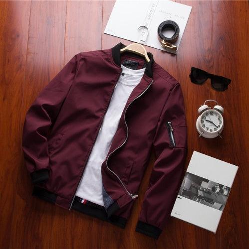 Jacket Casual Jacket Men's Baseball Uniform Youth Trend - MANDOTOS