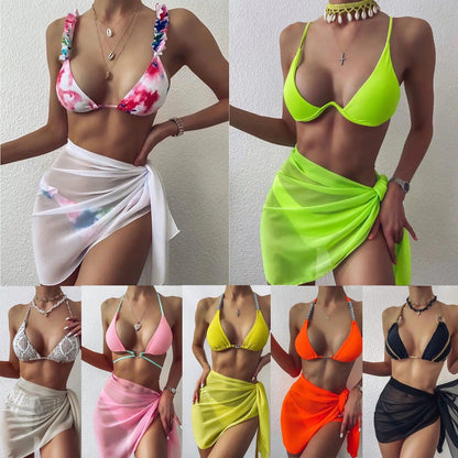 Elegant Chiffon Sarong: Essential Beachwear - MANDOTOS