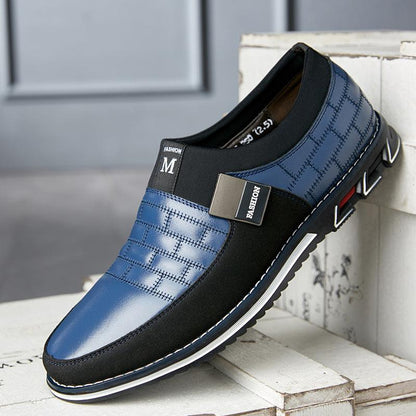 Leather Shoes Men New Casual Leather Shoes Men - MANDOTOS