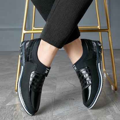 Leather Shoes Men New Casual Leather Shoes Men - MANDOTOS