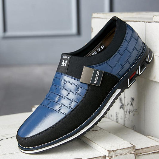 Leather Shoes Men New Casual Leather Shoes Men - MANDOTOS
