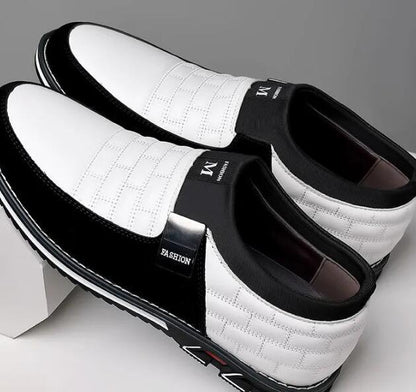Leather Shoes Men New Casual Leather Shoes Men - MANDOTOS