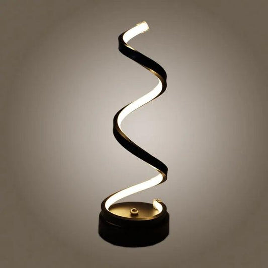 LED Elegance Spiral Desk Light - MANDOTOS