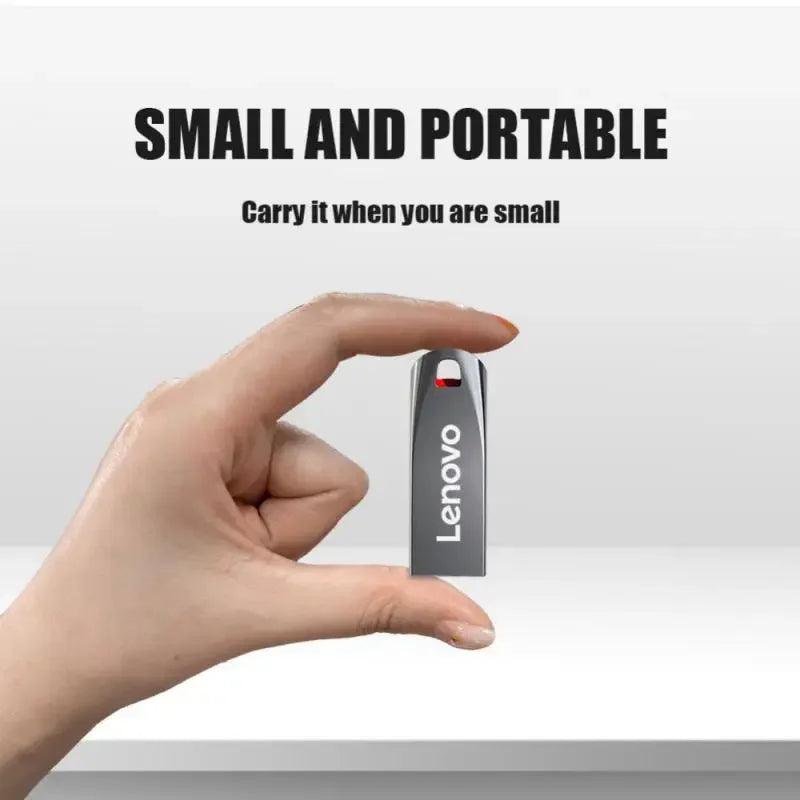 Lenovo 2TB Usb 3.0 Flash Drives High Speed Metal Pendrive 1TB 512GB 256GB Portable Usb Drive Waterproof Memoria Usb Flash Disk - MANDOTOS
