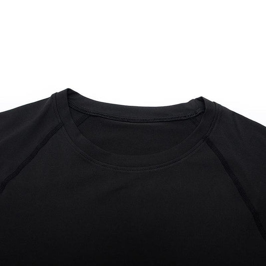 Men Running Compression T-shirt Long sleeves Sport Tees Gym Fitness Sweatshirt Male Jogging Tracksuit Homme Athletic Shirt Tops - MANDOTOS