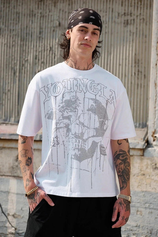 Men T-shirts Summer New Sports Leisure Cotton Round Neck Fashion Loose And Comfortable Clothing Gym Running Shirts man - MANDOTOS