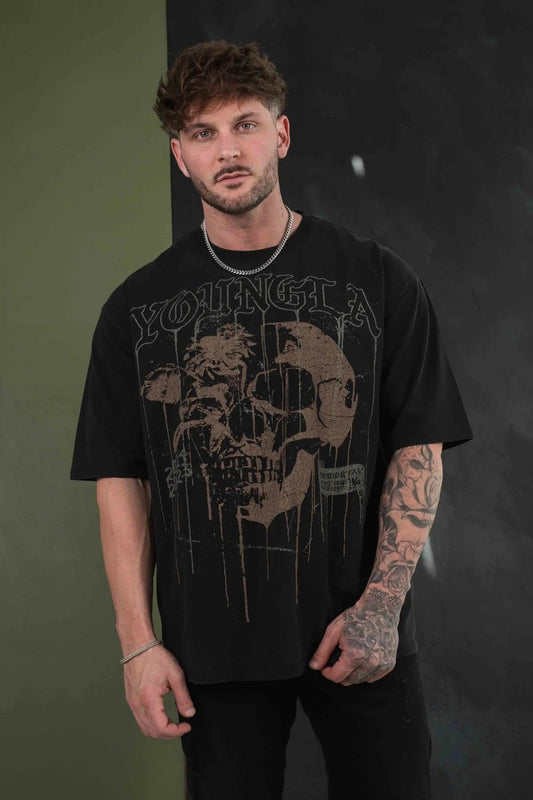 Men T-shirts Summer New Sports Leisure Cotton Round Neck Fashion Loose And Comfortable Clothing Gym Running Shirts man - MANDOTOS