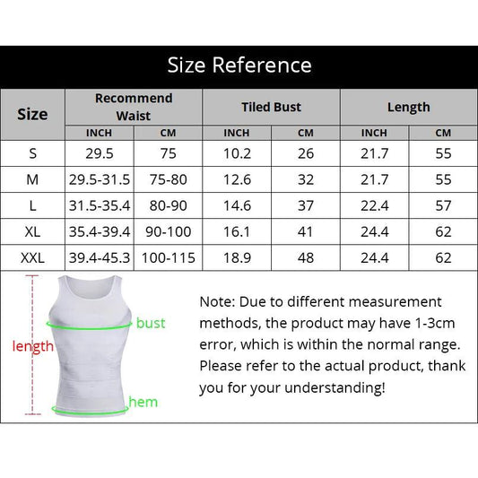 Men's Contour Shaper Vest - MANDOTOS