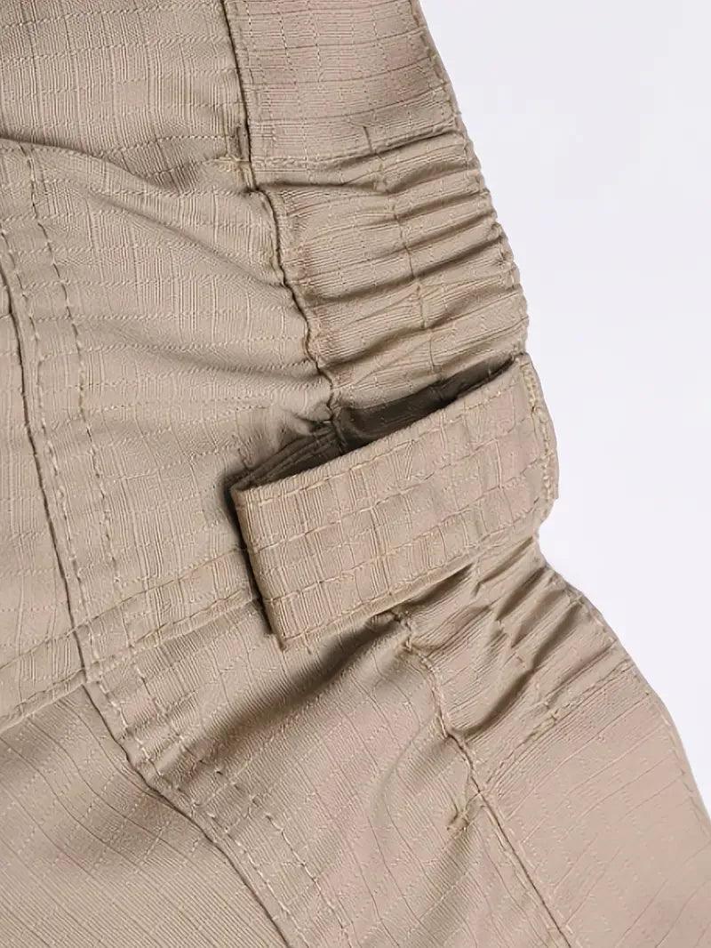 Men's Outdoor Multi Functional Tactical Pants, Multi Pocket Outdoor Hiking Sweatpants, Water-repellent, wear-resistant - MANDOTOS