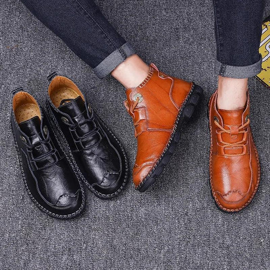 Men's Stylish Ankle Boots - MANDOTOS