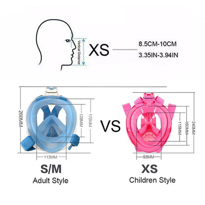 OceanView Full Face Mask - MANDOTOS