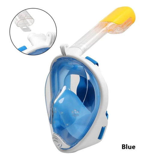 OceanView Panoramic Snorkel Mask - MANDOTOS