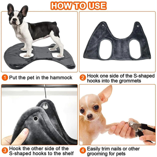 Pet Companion Grooming Hammock - MANDOTOS