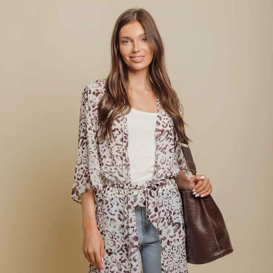 Safari Chic Kimono - MANDOTOS