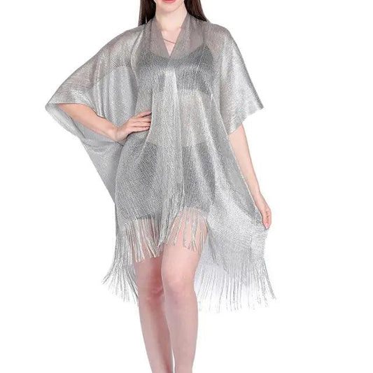 Seaside Elegance Women's Cover-Up - MANDOTOS