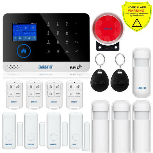 Smart Wireless GSM Store Door And Window Anti - theft Alarm - MANDOTOS